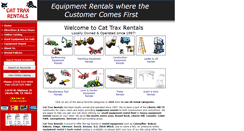 Desktop Screenshot of cattraxrentals.com